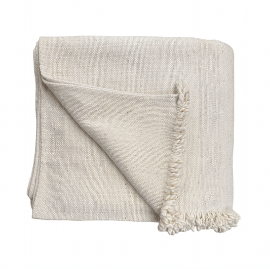 Ecru Bed Blanket